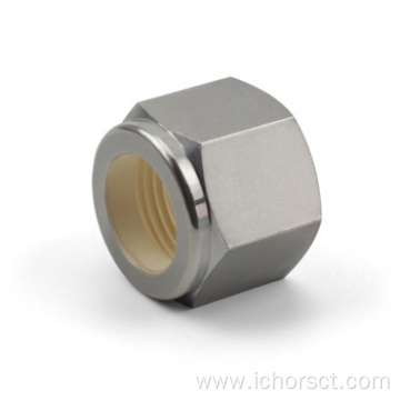 Metal Gasket Face Seal Fittings FN Female Nut
